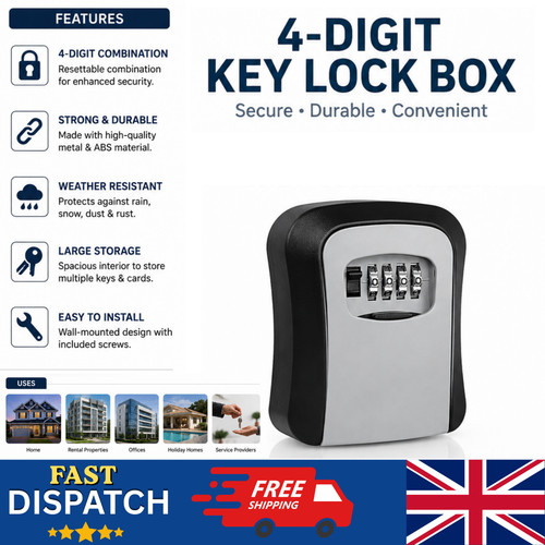 Key safe wall mounted - key,