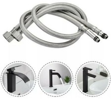 Flexible M10 (10mm) Tap Connectors Kitchen/ Basin Monobloc Mixer Hose Pipe Tails