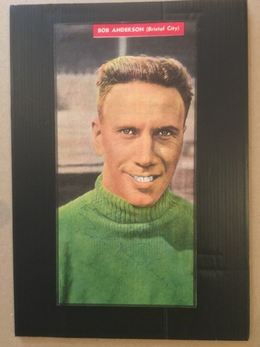 Bob anderson signed bristol - bob,