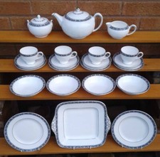 WEDGWOOD “FAIRMONT” PART TEA SERVICE SELECTION.