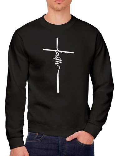 Faith mens sweatshirt - faith,