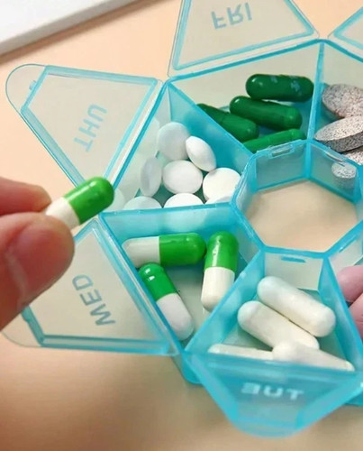 Days pill box - pill, weekly