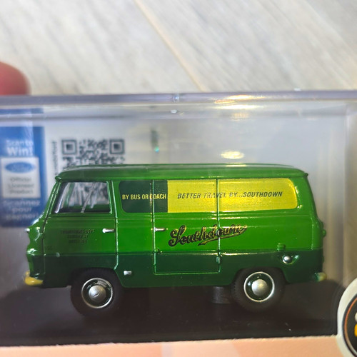 Oxford diecast ford 400e van - ford,