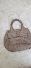 Vintage y2k beige leather - beige,