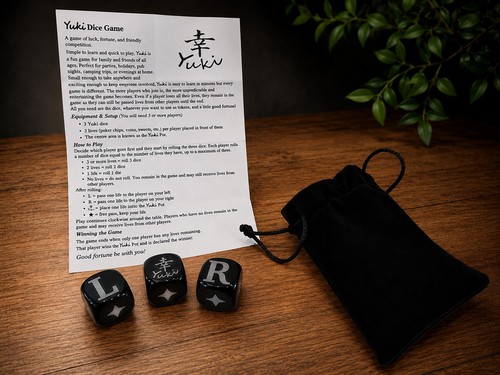 Yuki dice game - dice,