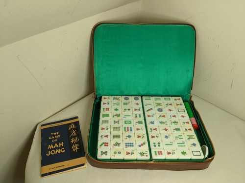 Vintage chinese mah jong - jong, set