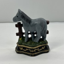 Rustic Small Cast Iron Horse