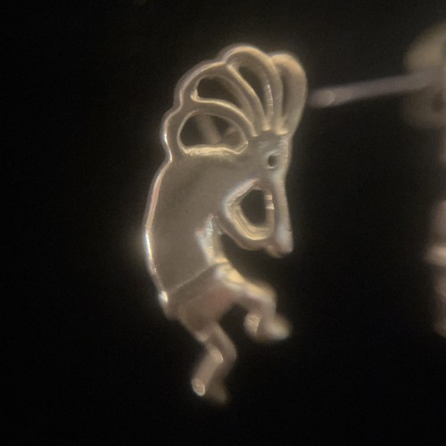 Sterling silver kokopelli - sterling,