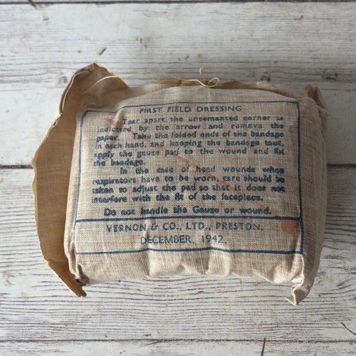 Ww2 field dressing vernon - vernon, and