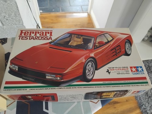 Tamiya 1984 ferrari - ferrari, testarossa