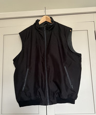Men's CHAPS fleece lined black gilet - size XL