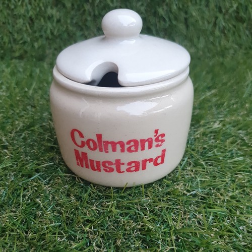 Colman mustard pot lid - pot, &