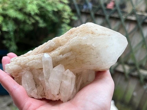 Candle quartz double point - candle,