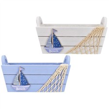 Small Nautical Wooden Storage
