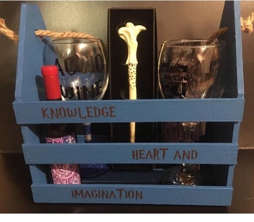 Harry potter glass etched - harry, glass,