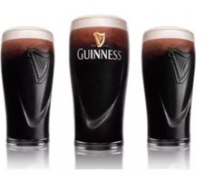 2 X Guinness Embossed Harp