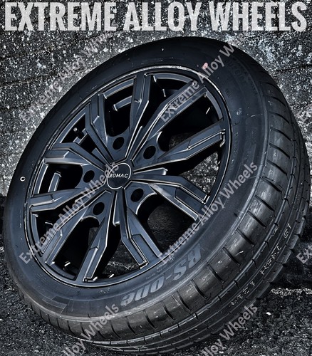 Black torque alloy wheels - 18",