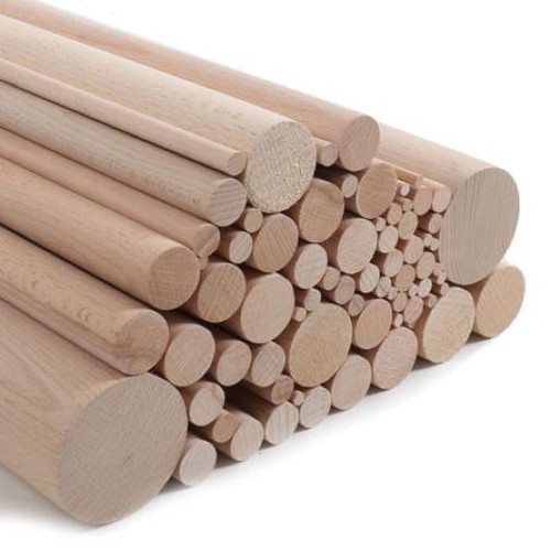 Beech dowels 4m length - beech,