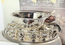 LARGE TRADITIONAL SILVER PLATE