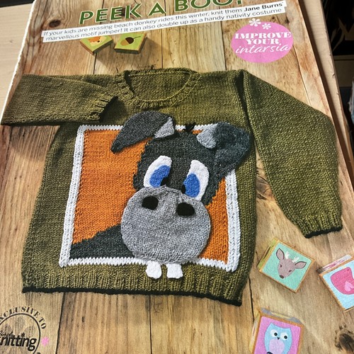 Child donkey peek boo - donkey,