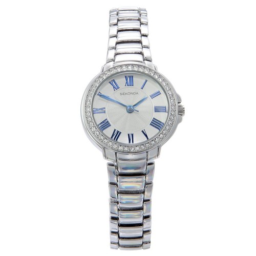 Sekonda silver watch - sekonda,