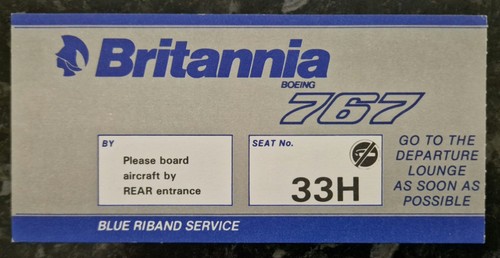 Vintage britannia airways - vintage,