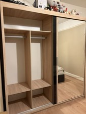 Oak colour large wardrobe