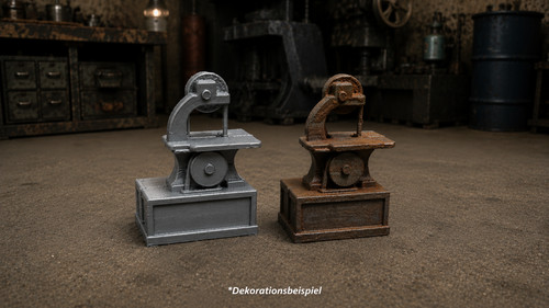 Scale bandsaw machine - 3d-scale,
