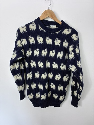 Vintage jumper intarsia sheep - vintage,