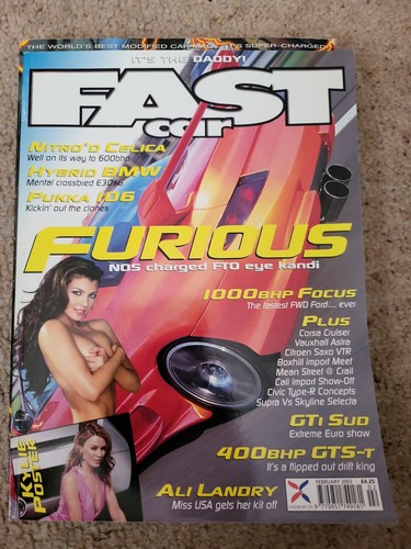 Fast car magazine february - car,