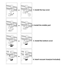⁺CNC Router Dust Shoe