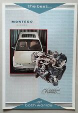 Rover Montego Saloon & Estate Diesel Prima Turbo Perkins Brochure 1990