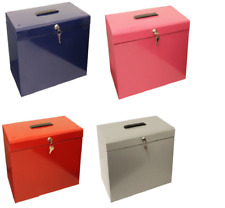 A4 Metal File Filing Box