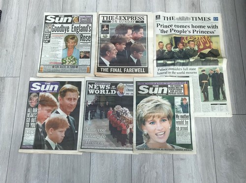 Princess diana death newspaper - diana,