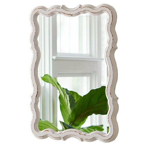Farmhouse wavy wall - mirror, 13