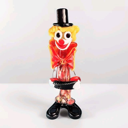 Murano clown art glass - murano,