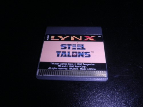 Atari lynx steel talons - -,