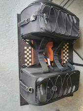 Oxford P60R Motorcycle Panniers - Black