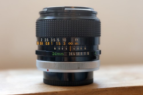 Canon 24mm s - canon, fd