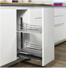 Pull-out 400mm Kesseböhmer Dispensa Junior Chrome Arena Base