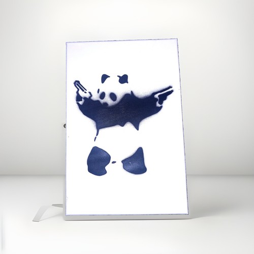 Banksy original signed canvas - signed,