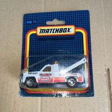 Matchbox GMC Wrecker Truck Towing Tow MB-71 In Sealed Blister Pack