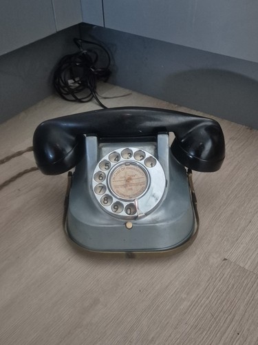 Vintage chrome bakelite bell - bakelite,