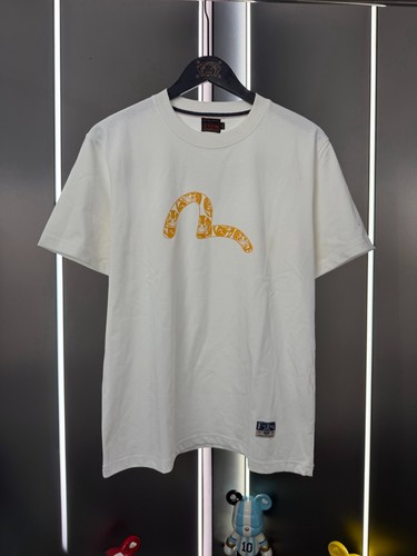 Evisu shirt tee - tee, black/white