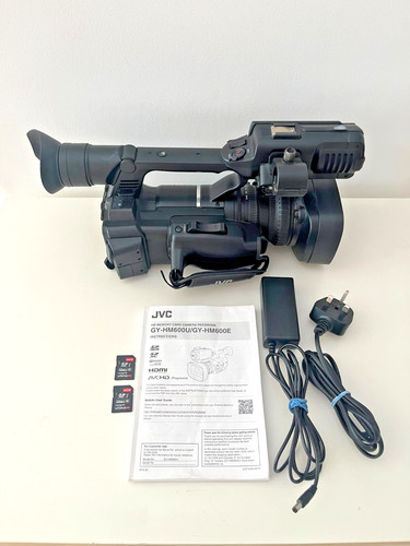 Jvc hm600e prohd camcorder - jvc,
