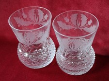 Edinburgh Crystal Thistle