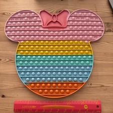 Jumbo giant Minnie Mouse pop it fidget toy 