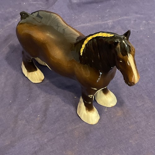 Vintage beswick shire horse - vintage,