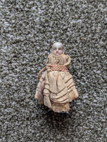 Antique miniature bisque - miniature, doll