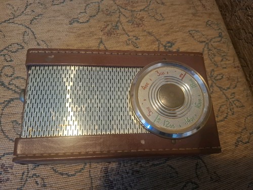 Vintage portable transistor - vintage,